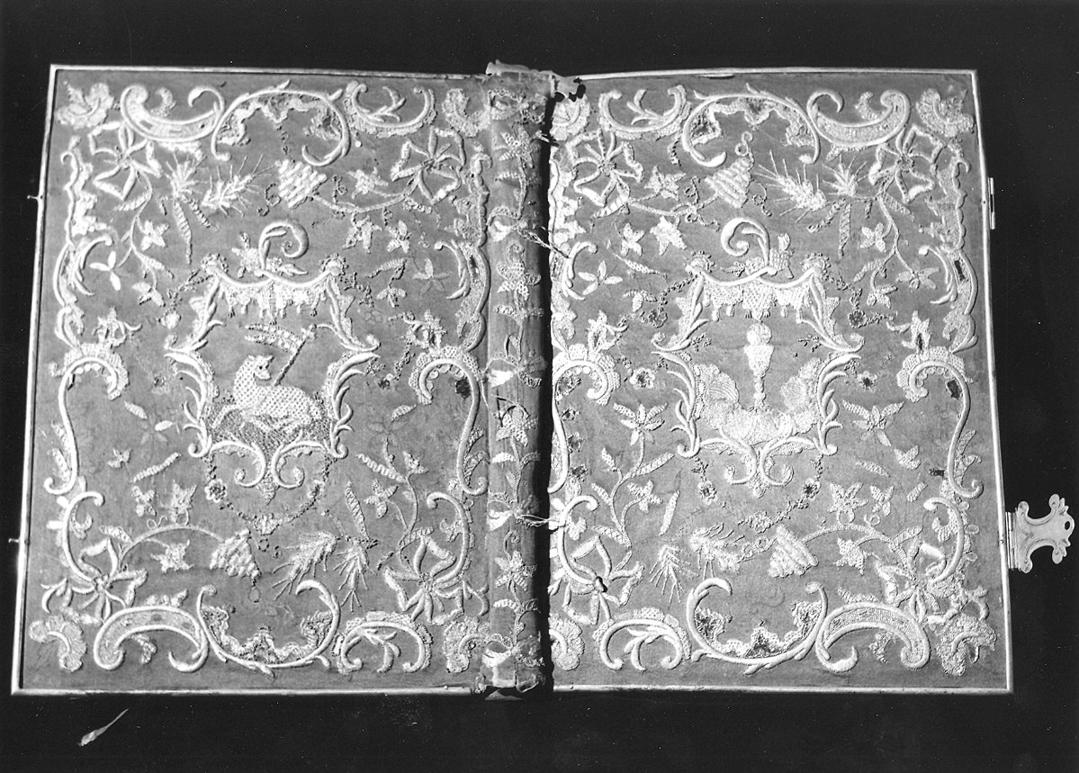coperta di libro liturgico - manifattura italiana (sec. XVIII)