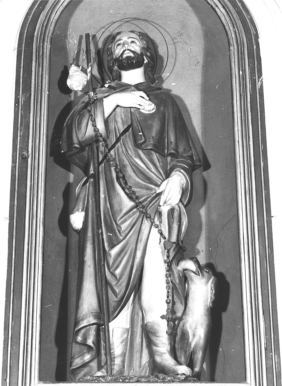 San Rocco (statua) - ambito piacentino (sec. XIX)