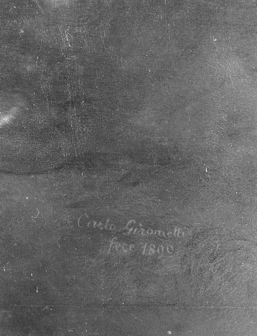 San Giorgio e il drago (dipinto) di Giromelli Carlo (sec. XIX)