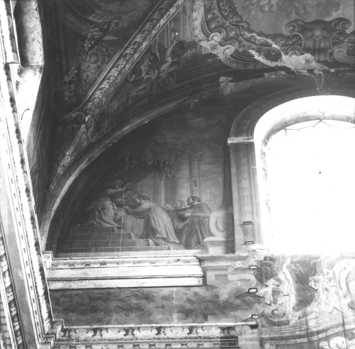 Scene della vita di San Gaetano di Thiene (decorazione pittorica, ciclo) di Galletti Filippo Maria, Baratta Alessandro (seconda metà sec. XVII)