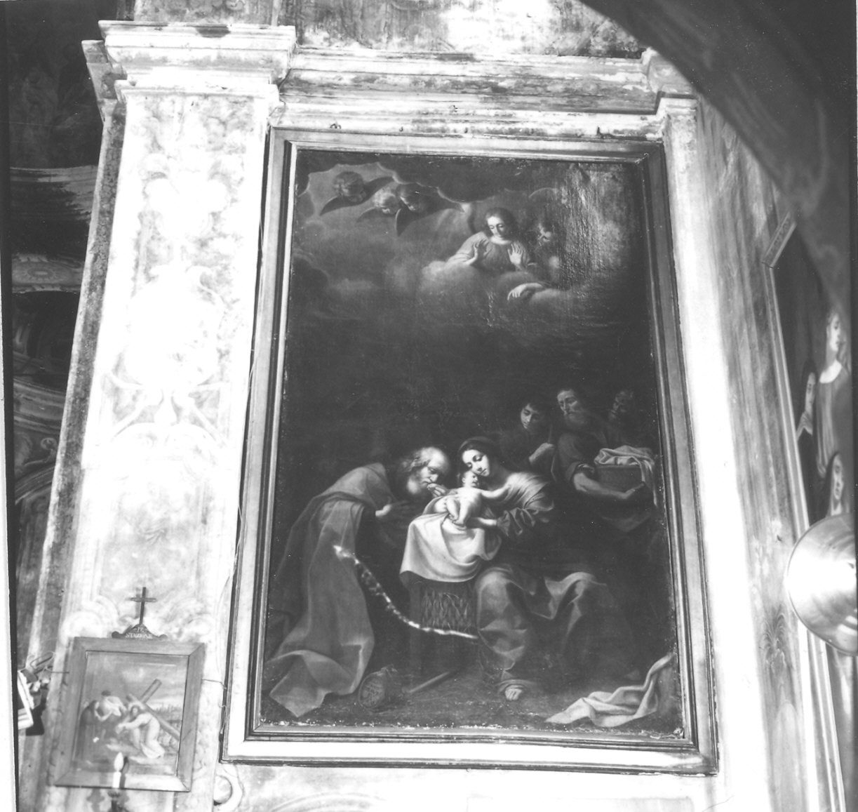 natività di Gesù (dipinto) di Venanzi Giovan Battista detto da Pesaro (sec. XVII)