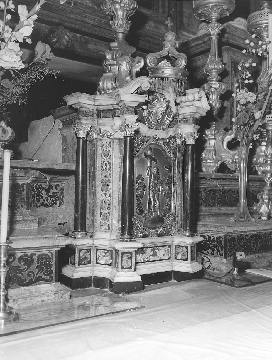 sportello di tabernacolo di Magnani Giovanni (attribuito) (sec. XVII)