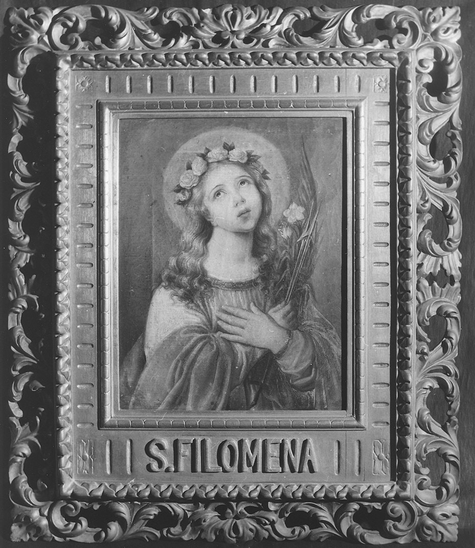 Santa Filomena (dipinto) di Borghesi Giovan Battista (attribuito) (sec. XIX)