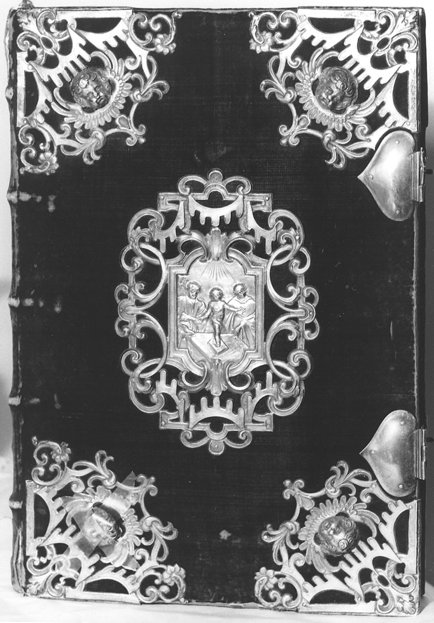 coperta di libro liturgico - ambito parmense (sec. XVIII)
