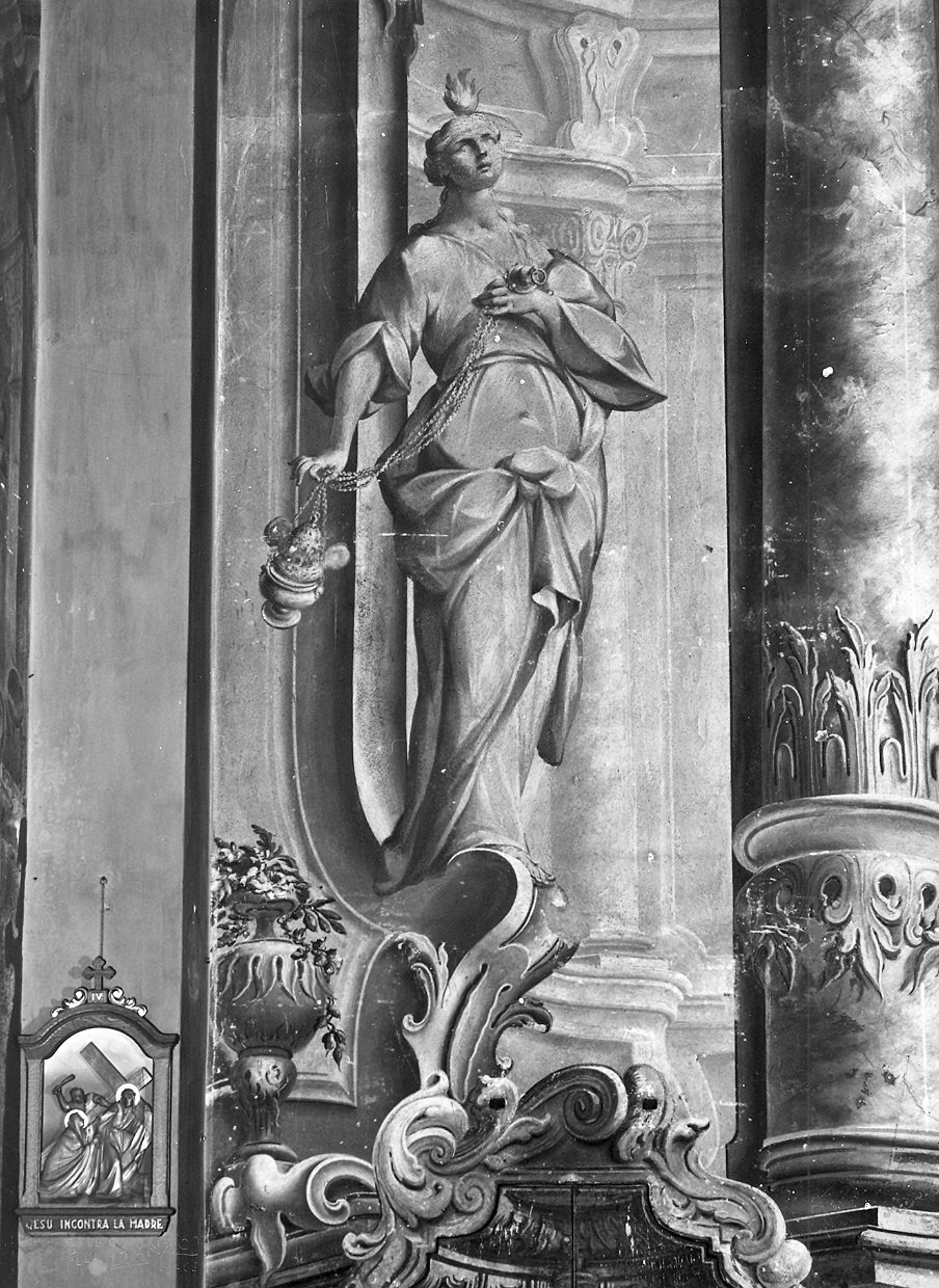 architettura illusionistica (decorazione pittorica) di Natali Giovan Battista (scuola), Galli Ferdinando detto Bibiena (scuola) (sec. XVIII)