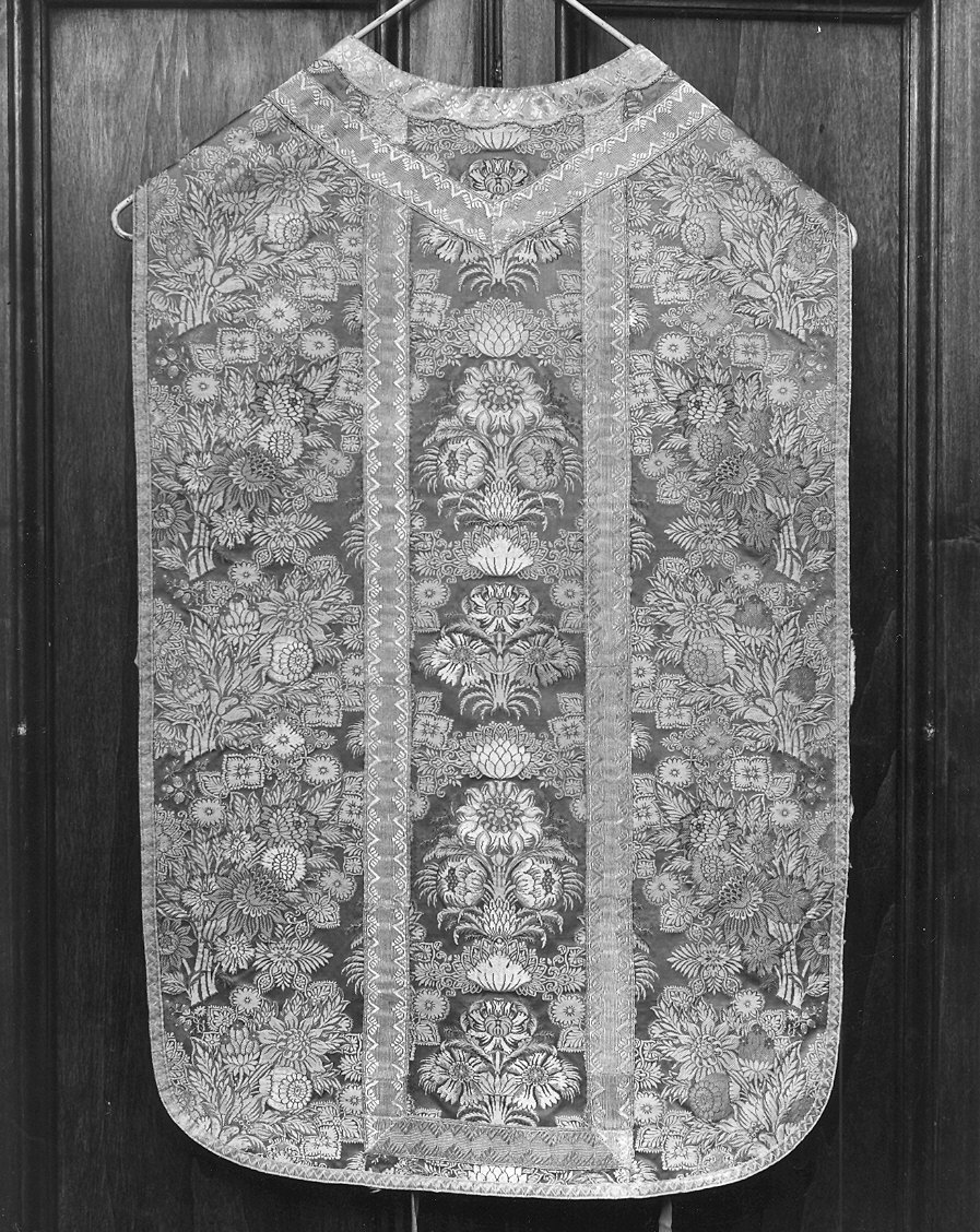 paramento liturgico, insieme - manifattura piacentina (inizio sec. XIX)