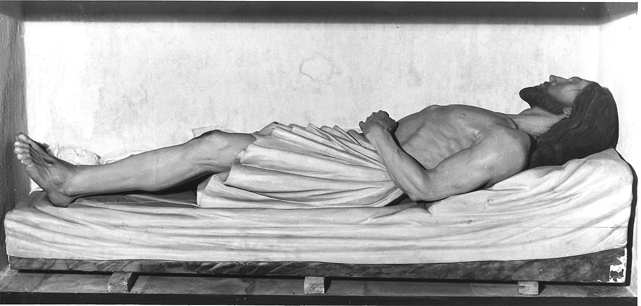 Cristo deposto dalla croce (scultura) - ambito parmense (secondo quarto sec. XX)