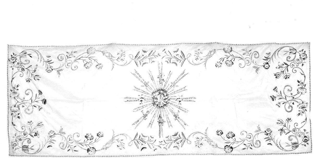 velo omerale - manifattura italiana (sec. XVIII)