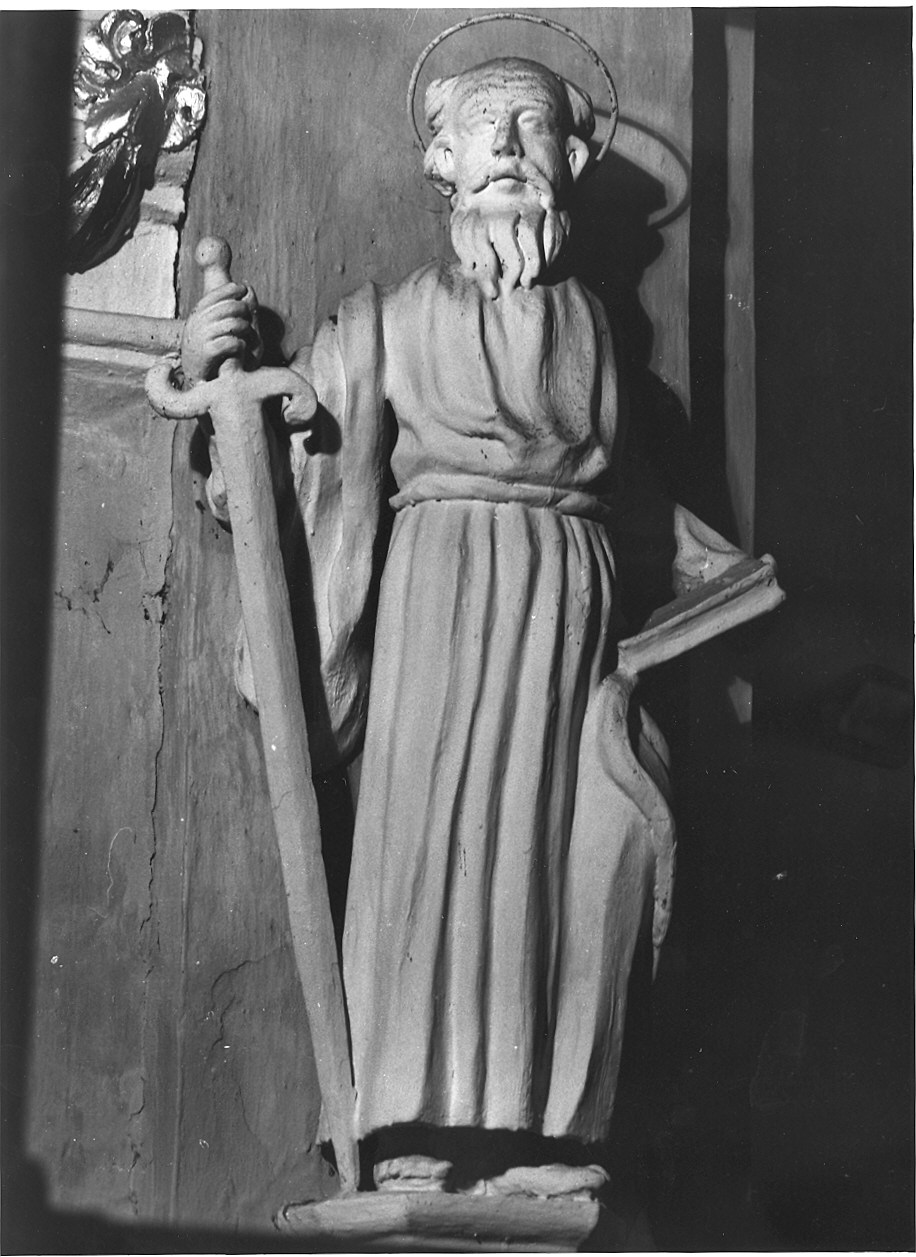 San Paolo (statua) - ambito parmense (sec. XIX)