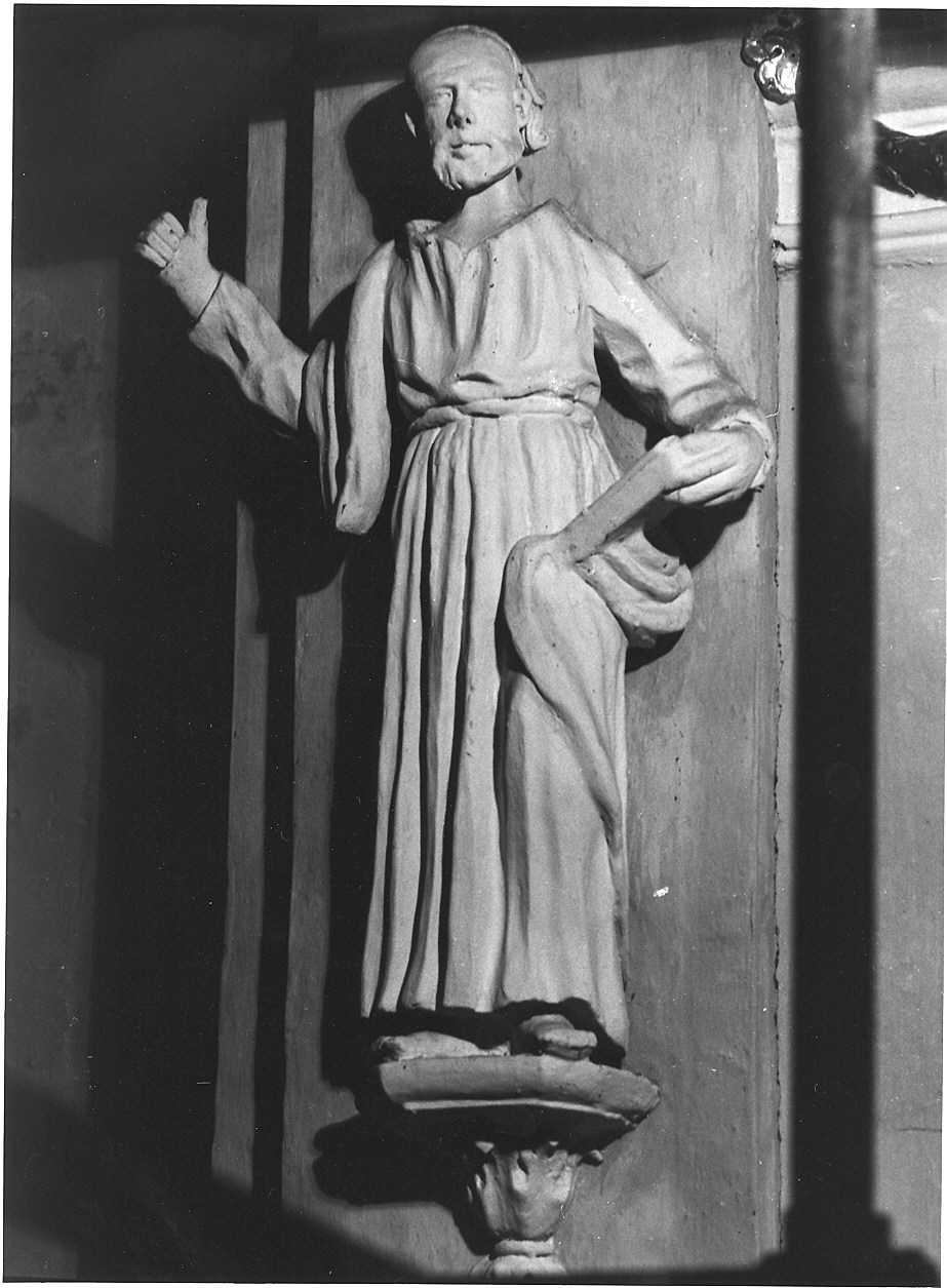 Un santo (statua) - ambito parmense (sec. XIX)