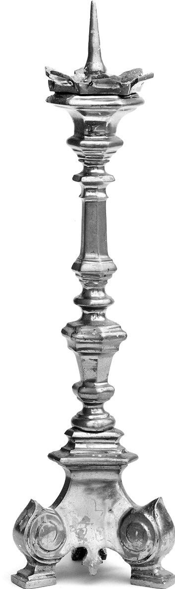 candeliere, serie - ambito parmense (sec. XIX)