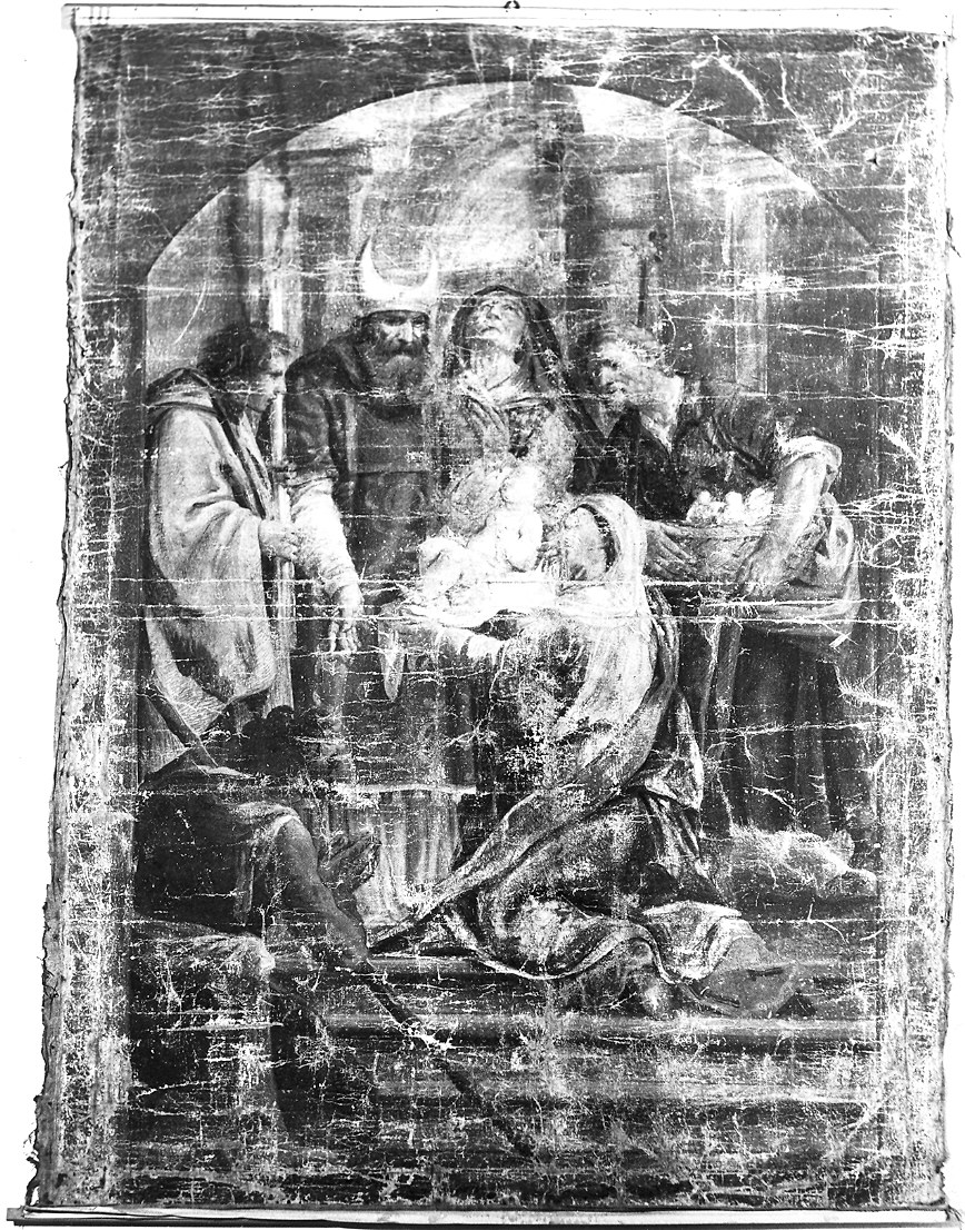 circoncisione di Gesù Bambino (dipinto) di Muzzi Domenico (sec. XVIII)