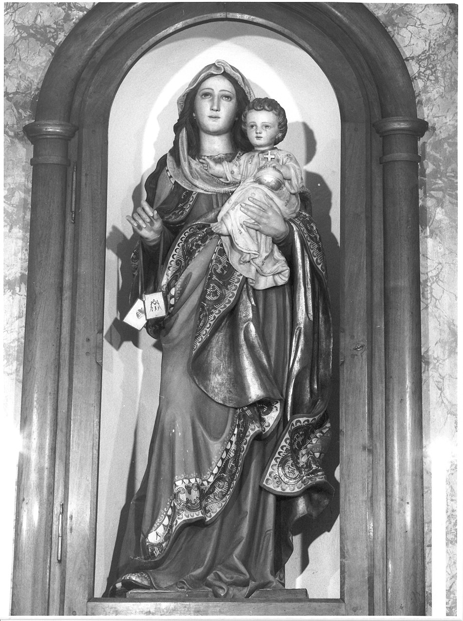 Madonna del Carmelo (statua) - produzione parmense (fine/inizio secc. XIX/ XX)