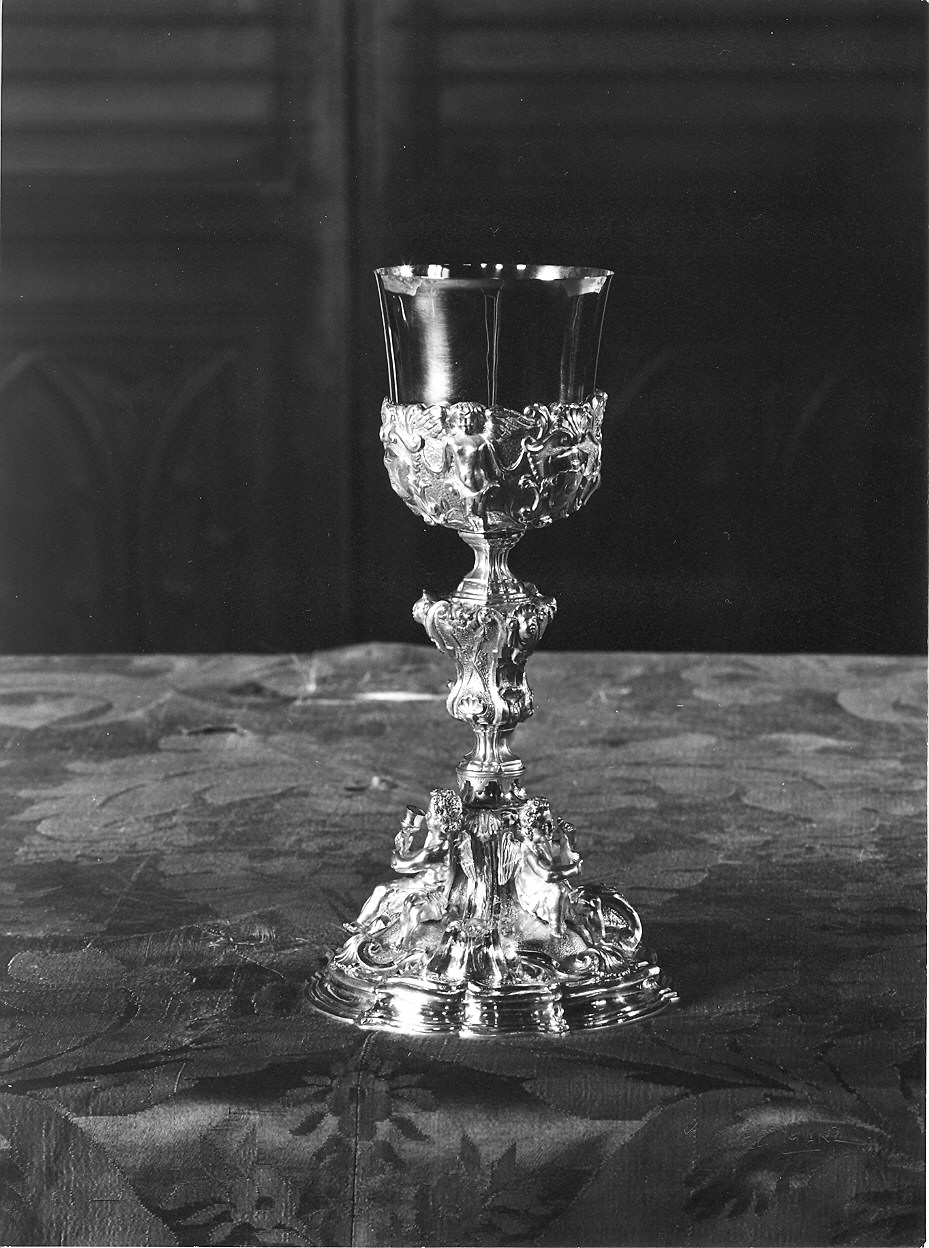 calice - ambito piacentino (sec. XVIII)