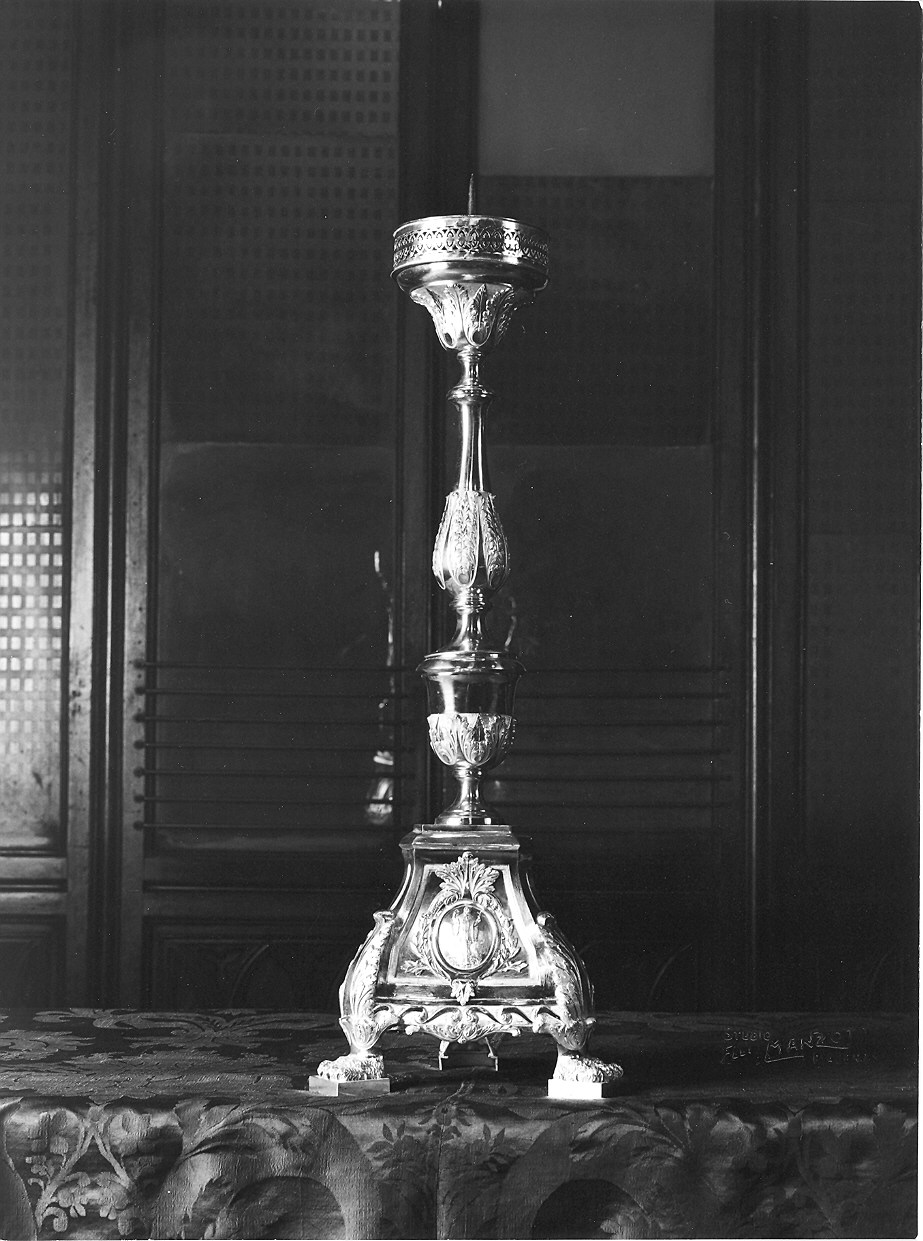 candeliere, serie - ambito piacentino (fine/inizio secc. XVIII/ XIX)