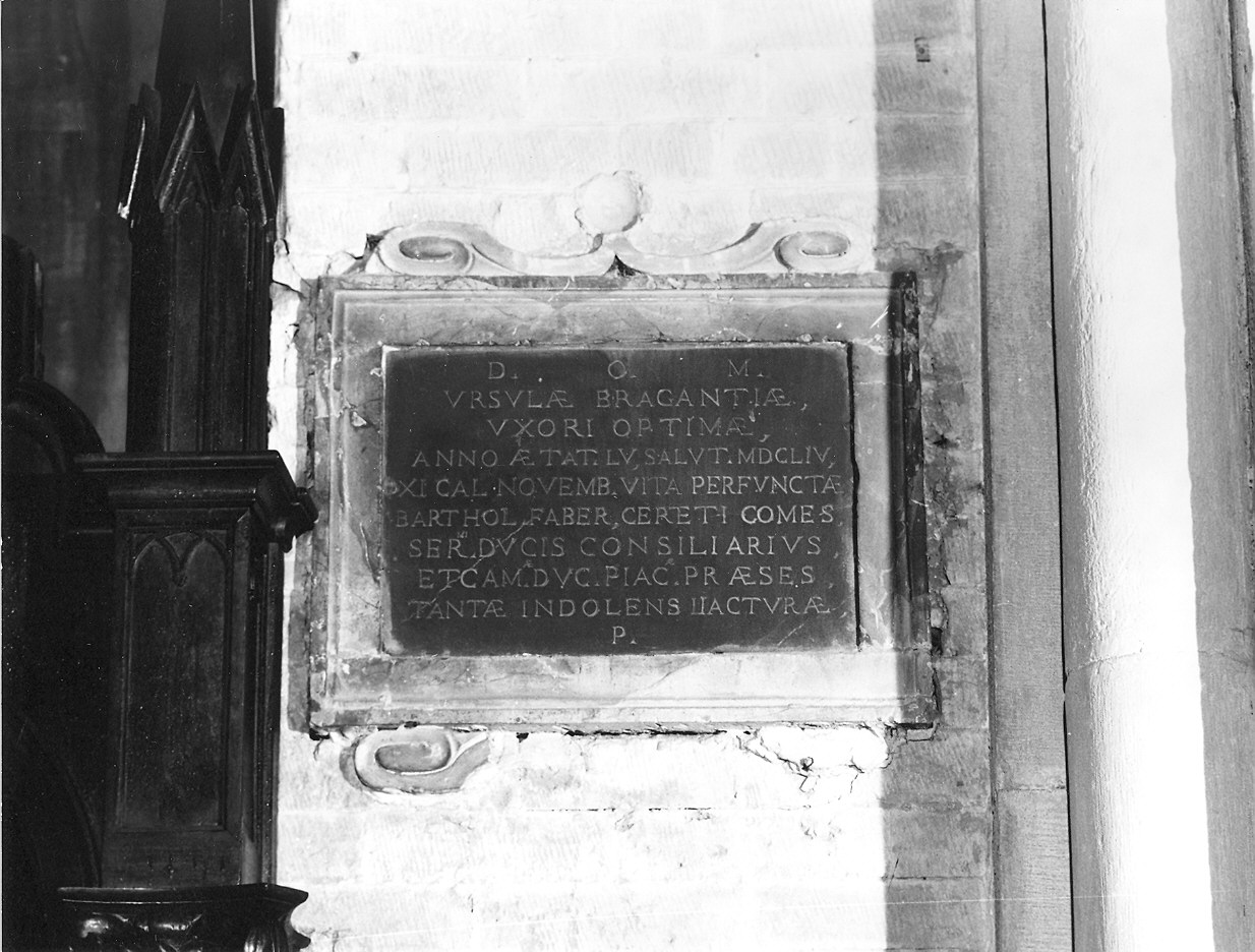 cornice - ambito piacentino (sec. XVII)