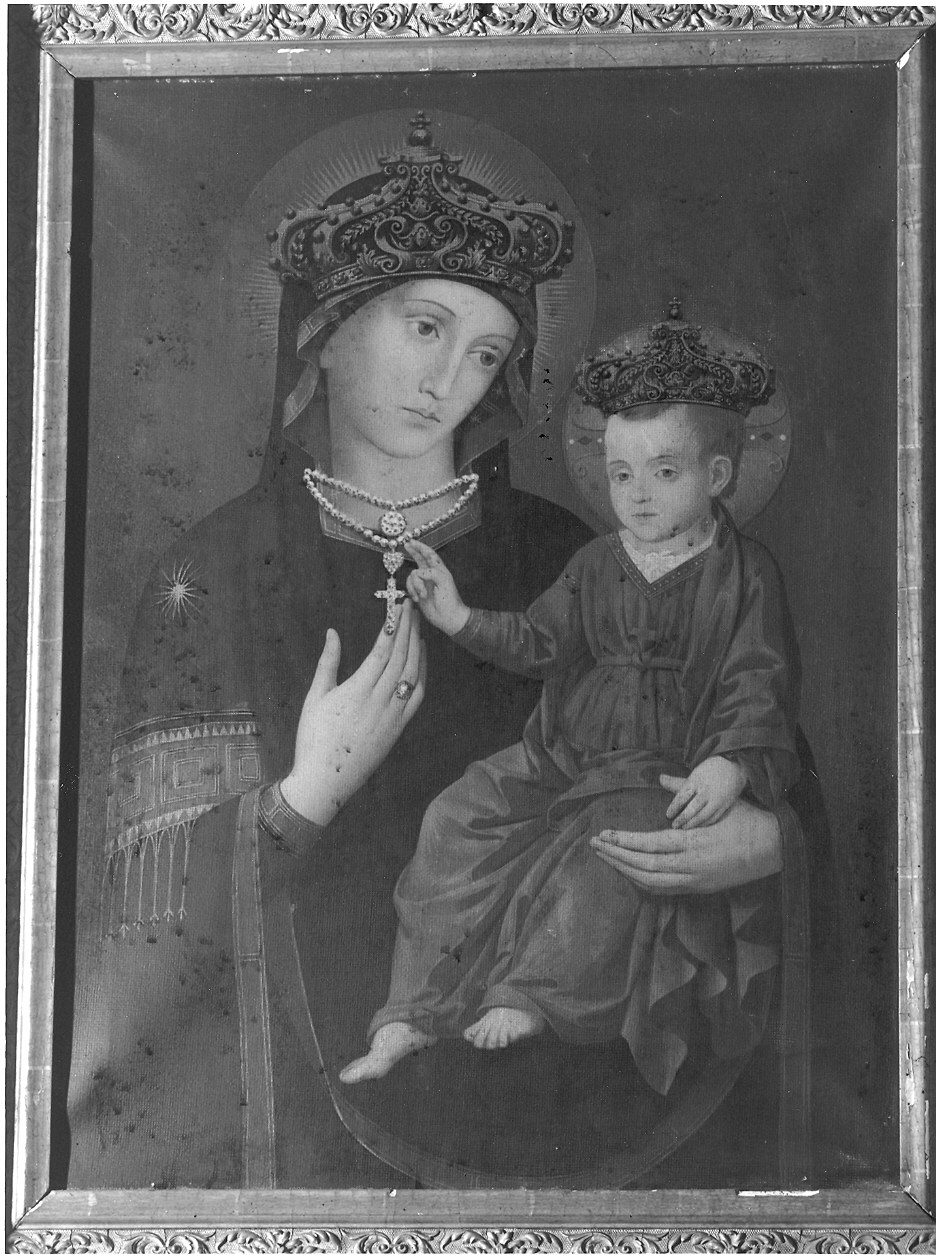 Madonna con Bambino (dipinto) - produzione Italia settentrionale (prima metà sec. XX)