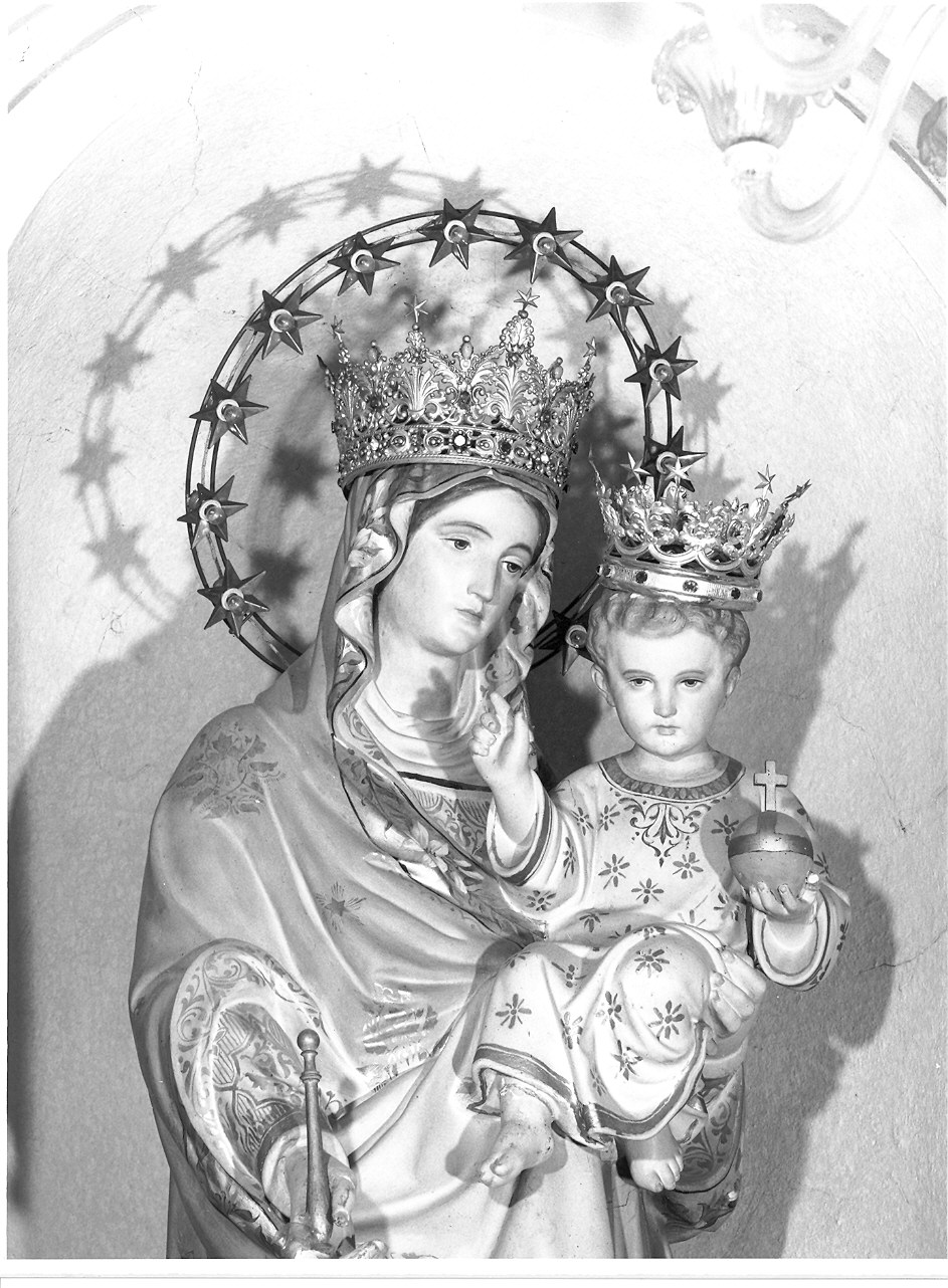 corona da statua - produzione Italia settentrionale (fine/inizio secc. XIX/ XX)