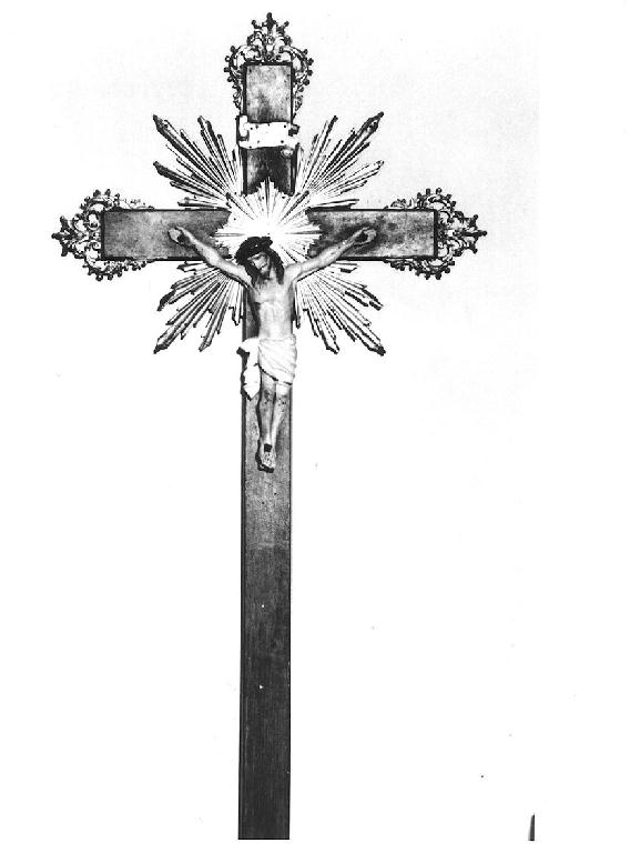 croce processionale - ambito parmense (sec. XIX)