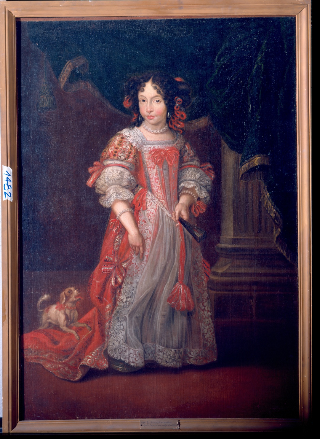 Ritratto di Isabella Farnese (dipinto) di Gennari Benedetto detto Giovane (cerchia) (ultimo quarto sec. XVII)