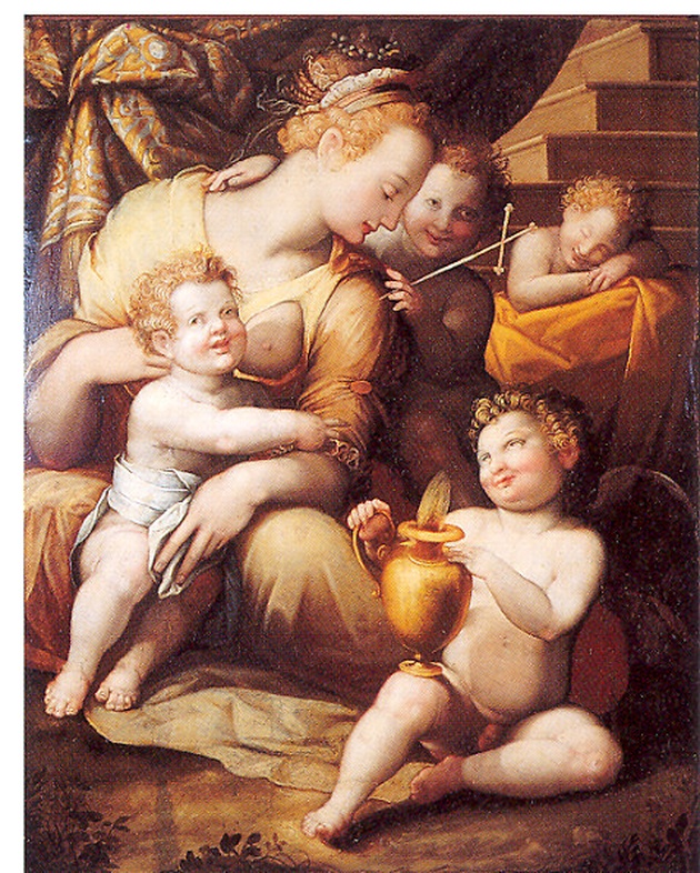 Sacra Conversazione (dipinto) - ambito toscano (metà sec. XVI)