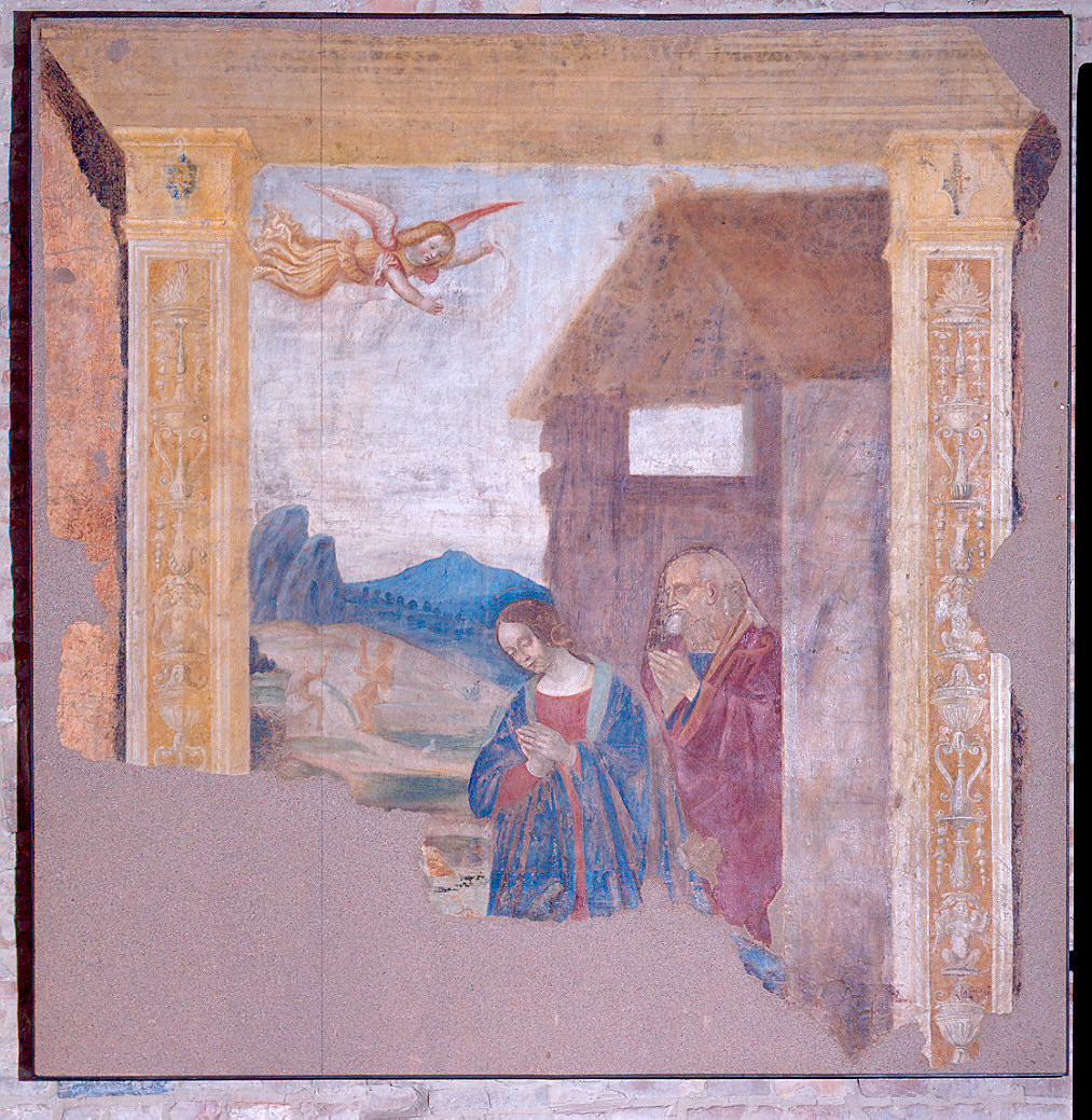 Natività (dipinto) di Araldi Alessandro (sec. XVI)