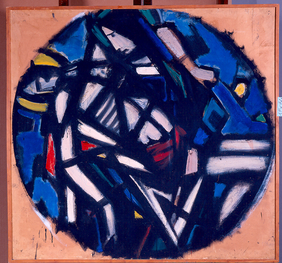 Pietà (dipinto) di Mattioli Carlo (sec. XX)