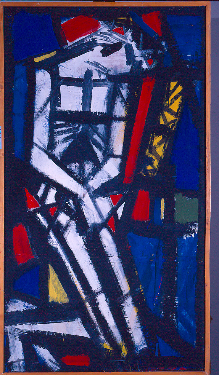 La Pietà (dipinto) di Mattioli Carlo (sec. XX)