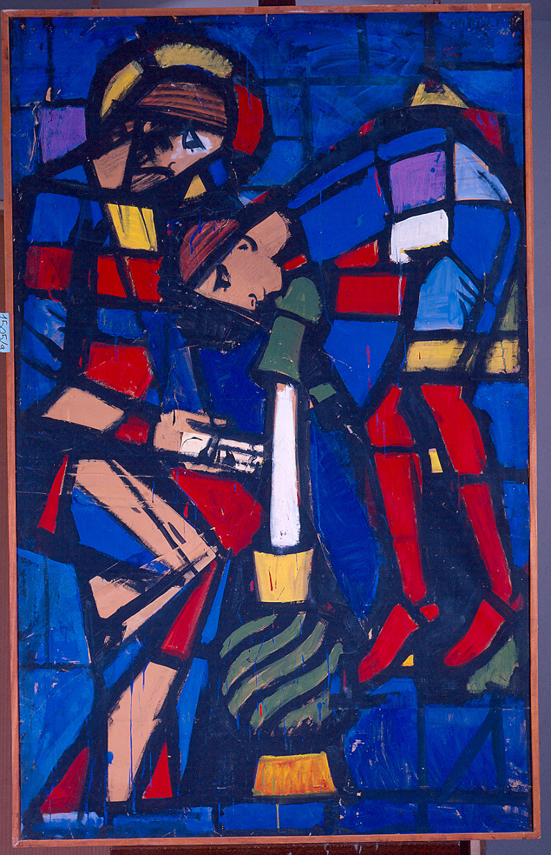 Nozze di Cana (dipinto) di Mattioli Carlo (sec. XX)