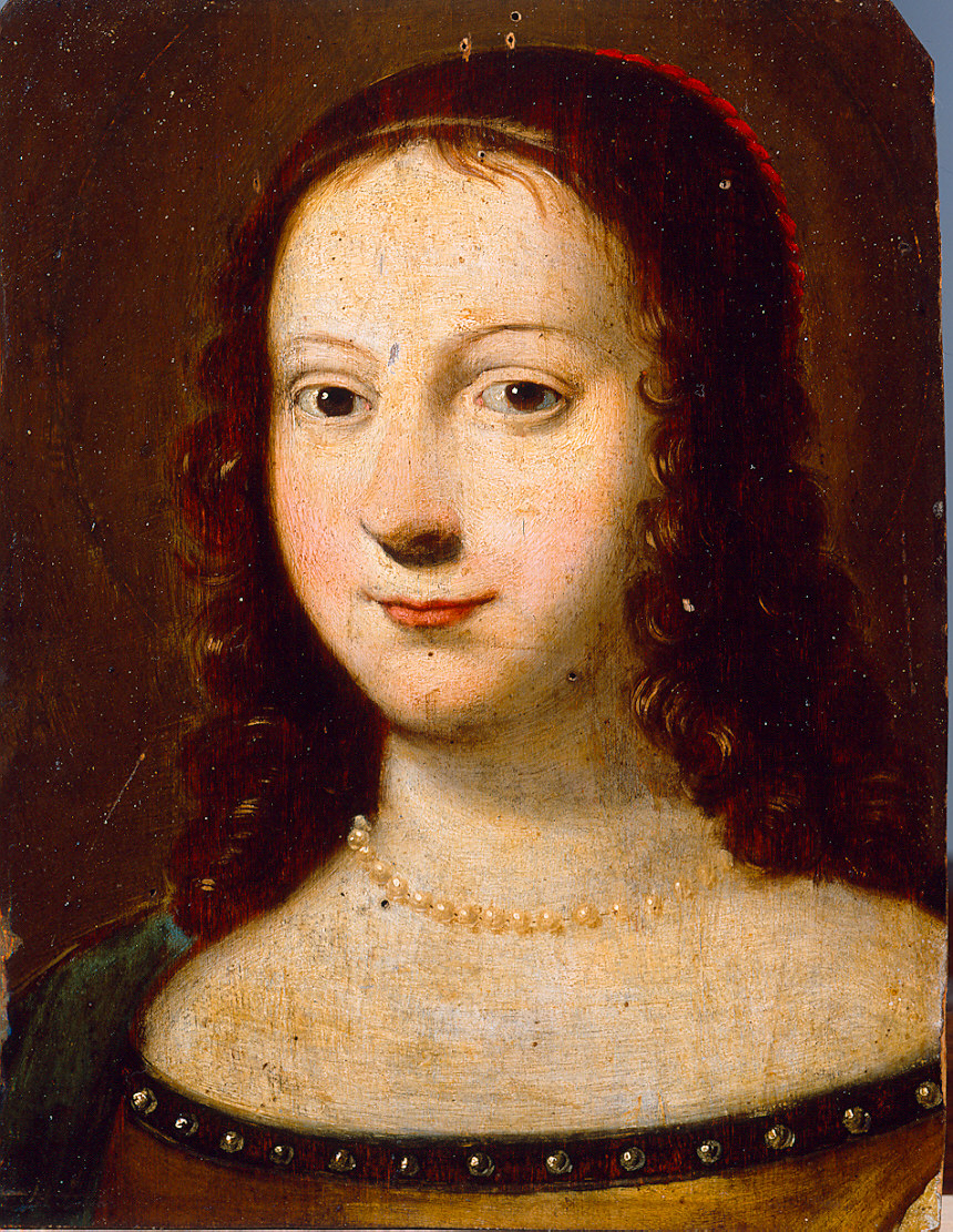 Ritratto presunto di una marchesa Dalla Rosa (dipinto) - ambito tosco-emiliano (metà sec. XVII)