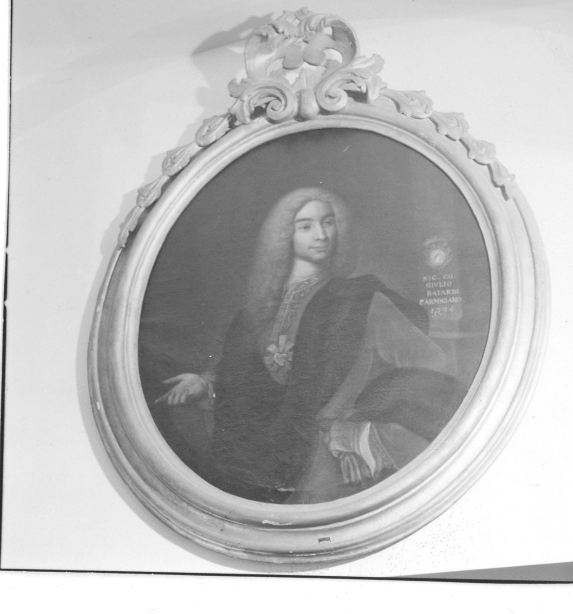 Ritratto del conte Giulio Baiardi (dipinto) - ambito parmense (sec. XVIII)