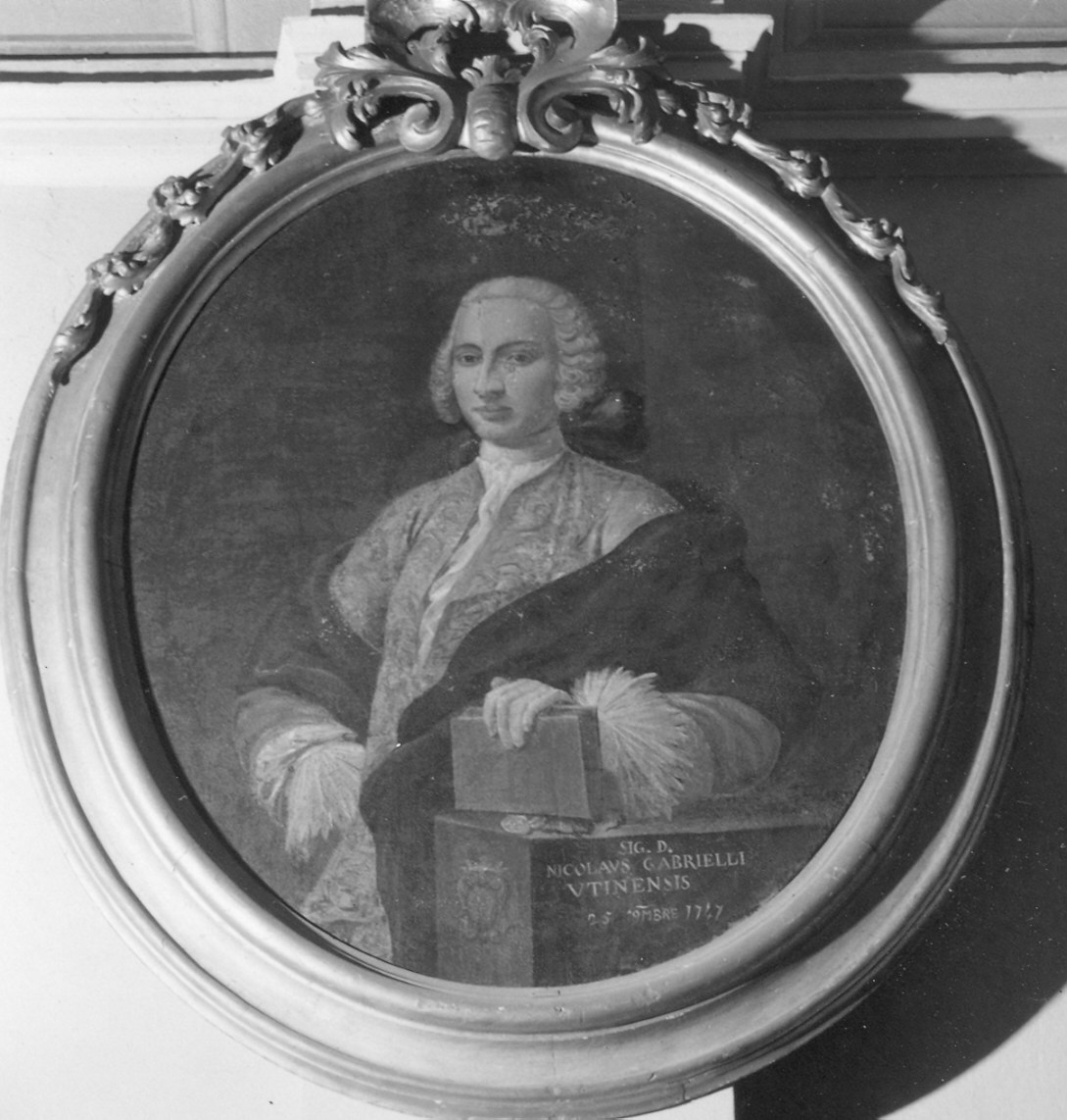 Ritratto di Nicola Gabrielli (dipinto) - ambito parmense (sec. XVIII)