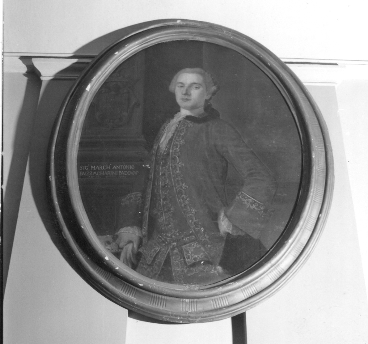 Ritratto del marchese Antonio Buzzacarini (dipinto) - ambito parmense (sec. XVIII)