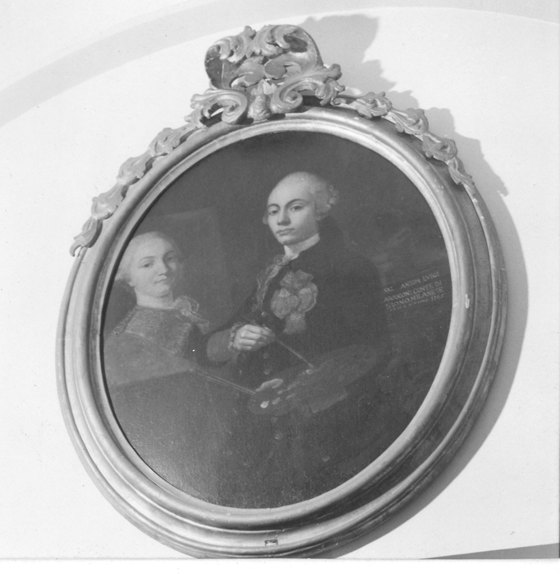 Ritratto di Antonio Luigi Arrigoni (dipinto) - ambito parmense (sec. XVIII)