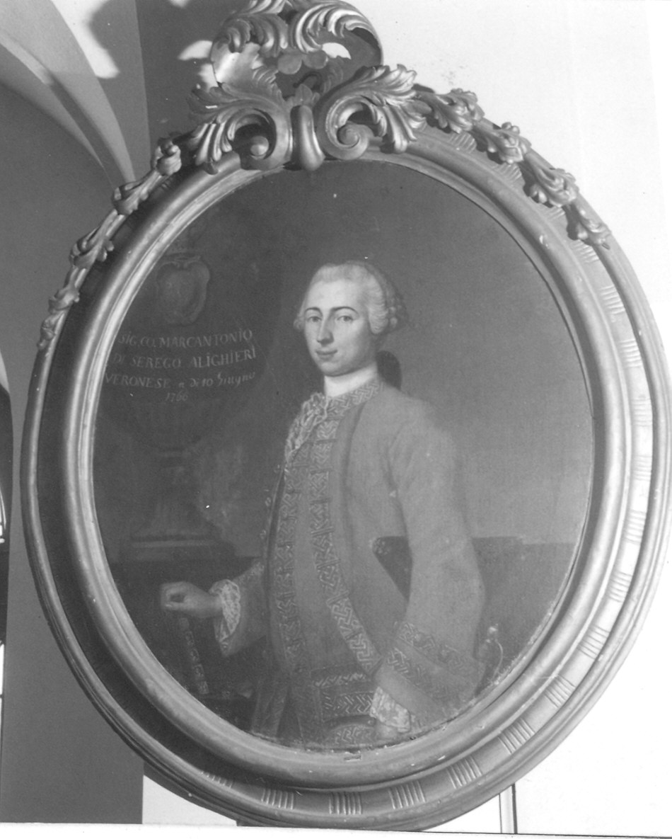 Ritratto del conte Marcantonio di Serego Alighieri (dipinto) - ambito parmense (sec. XVIII)