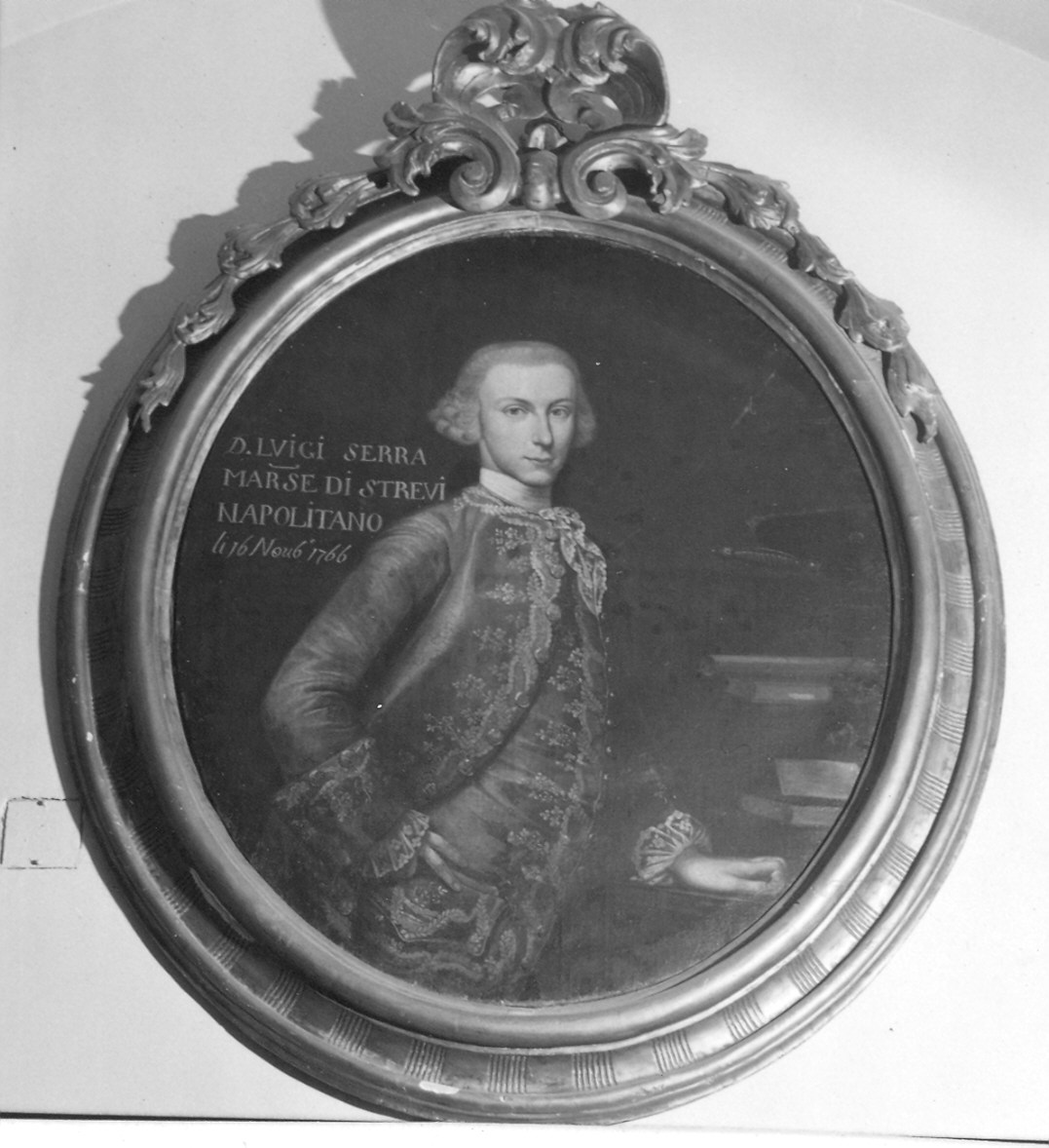 Ritratto del marchese Luigi Serra di Strevi (dipinto) - ambito parmense (sec. XVIII)