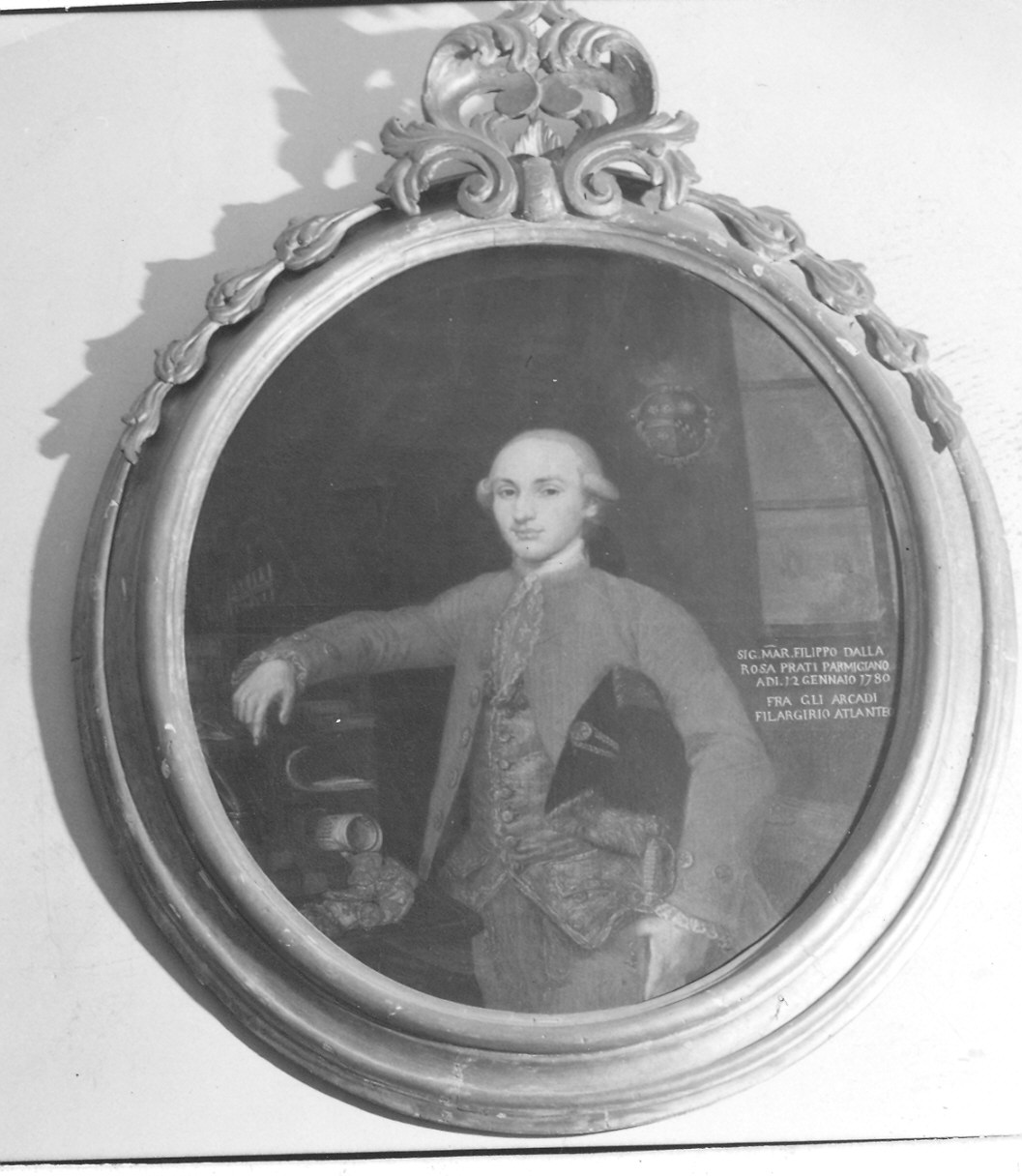 Ritratto del marchese Filippo Dalla Rosa Prati (dipinto) - ambito parmense (sec. XVIII)