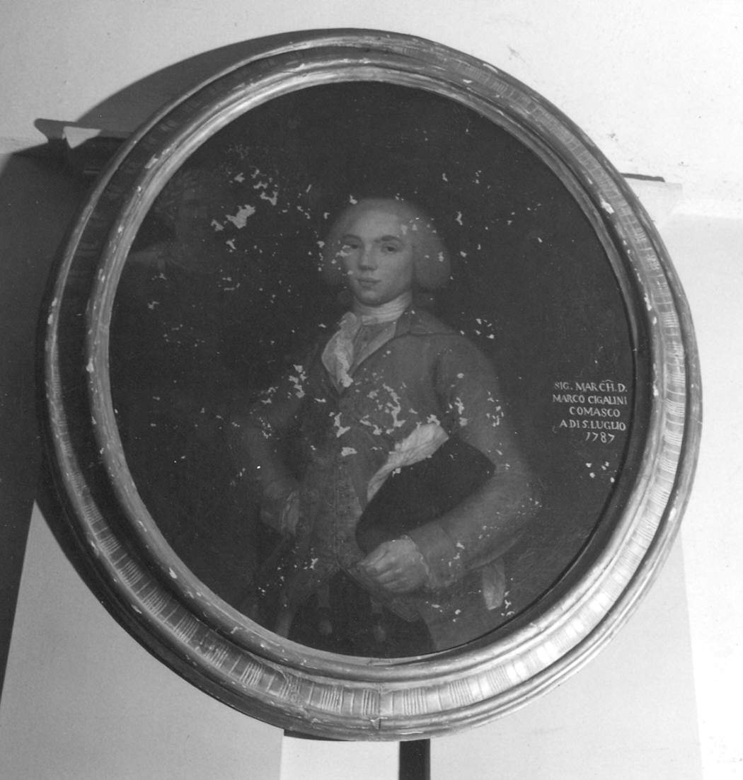 Ritratto del marchese Marco Cigalini (dipinto) - ambito parmense (sec. XVIII)
