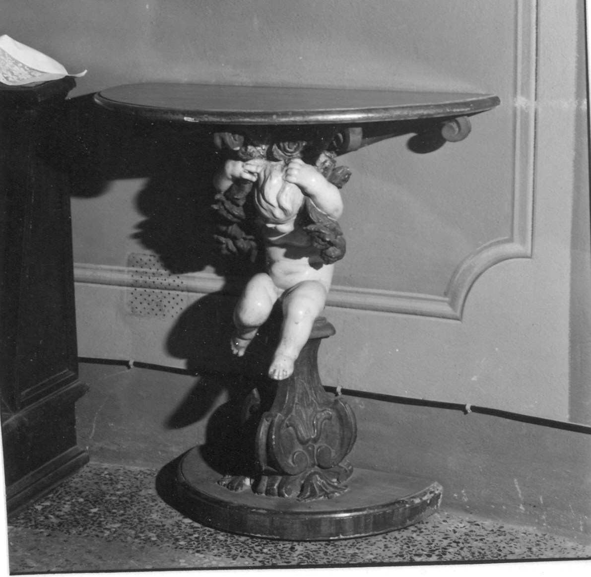 mensola, coppia - ambito parmense (seconda metà sec. XVIII)