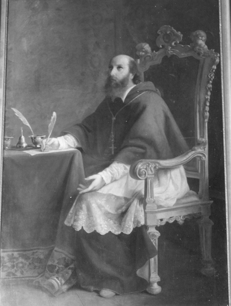 San Francesco di Sales (dipinto) di Gaibazzi Giovanni (attribuito) (sec. XIX)