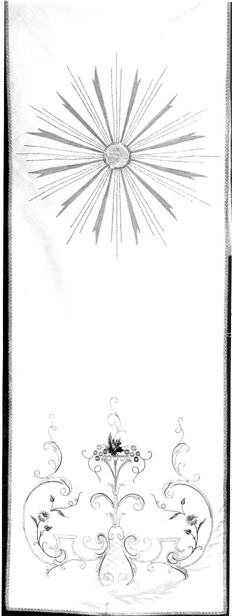 velo omerale - manifattura italiana (fine sec. XIX)