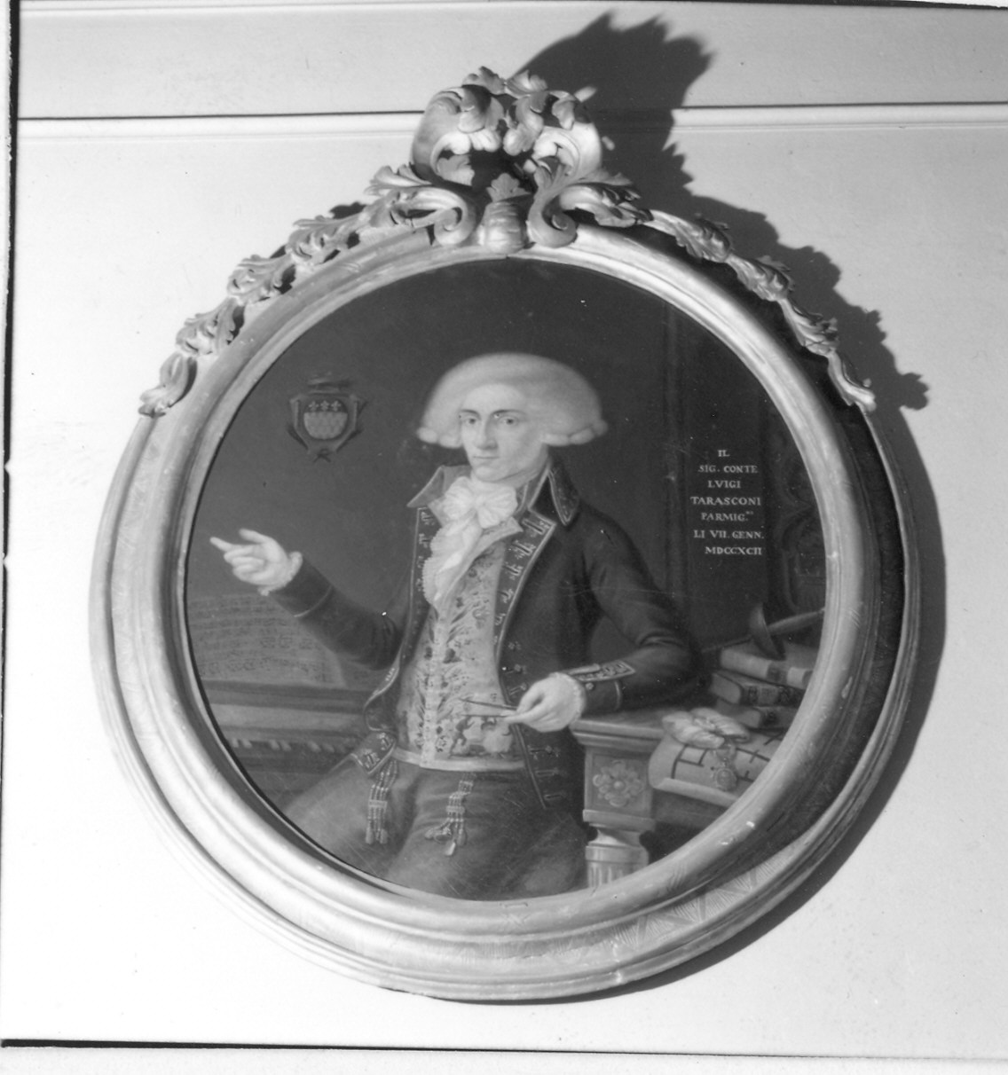 Ritratto del conte Luigi Tarasconi (dipinto) - ambito parmense (sec. XVIII)