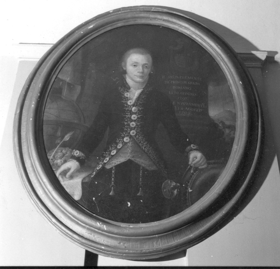 Ritratto di Clemente Spada (dipinto) - ambito parmense (sec. XVIII)