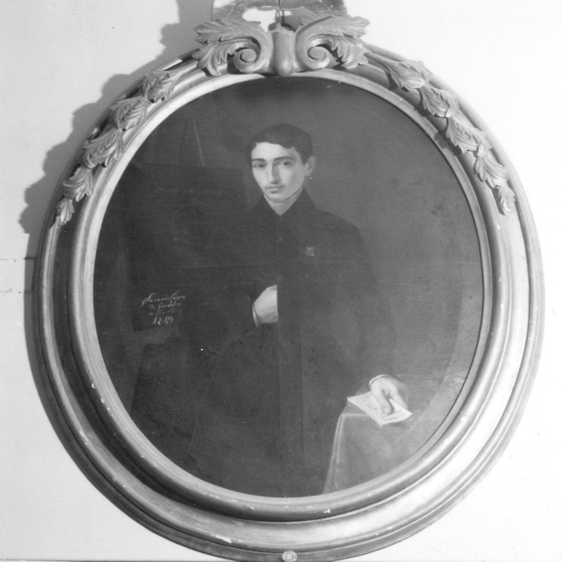 Ritratto di Saverio Capra di Garlasca (dipinto) - ambito parmense (sec. XIX)