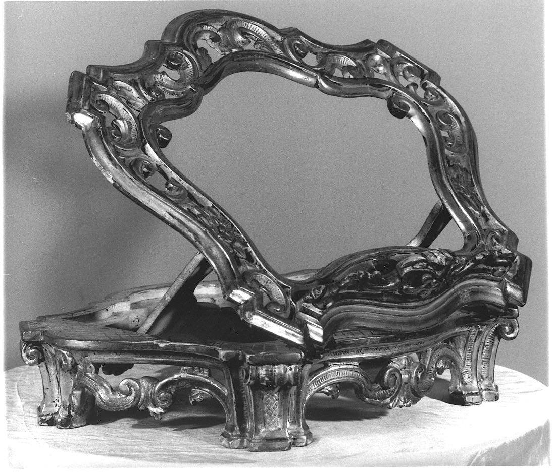 leggio - ambito parmense (seconda metà sec. XVIII)