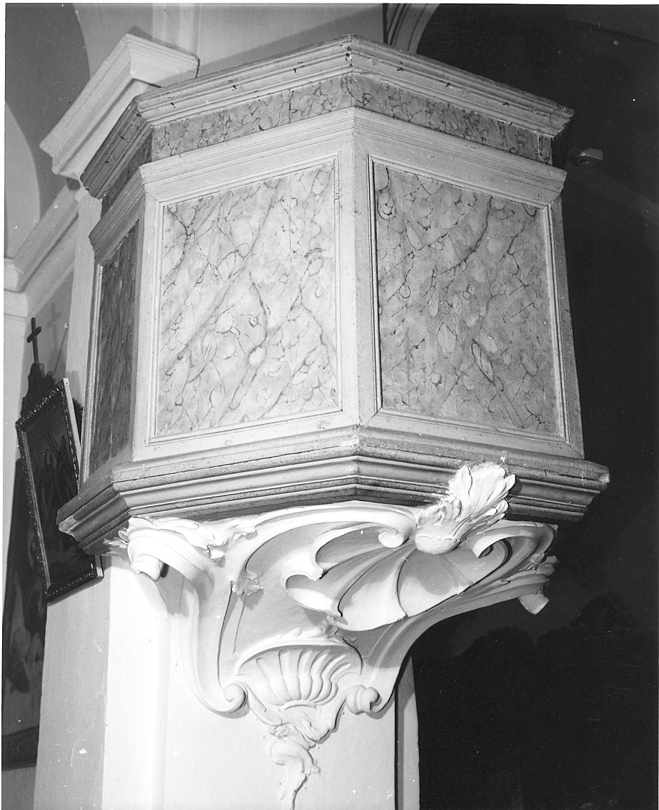 pulpito - ambito parmense (sec. XVIII)