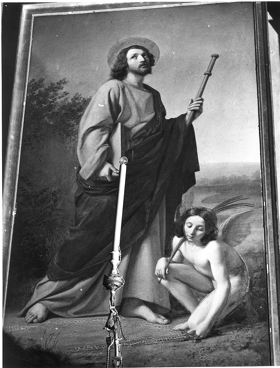 San Giacomo apostolo (dipinto) di Pescatori Francesco (attribuito) (prima metà sec. XIX)
