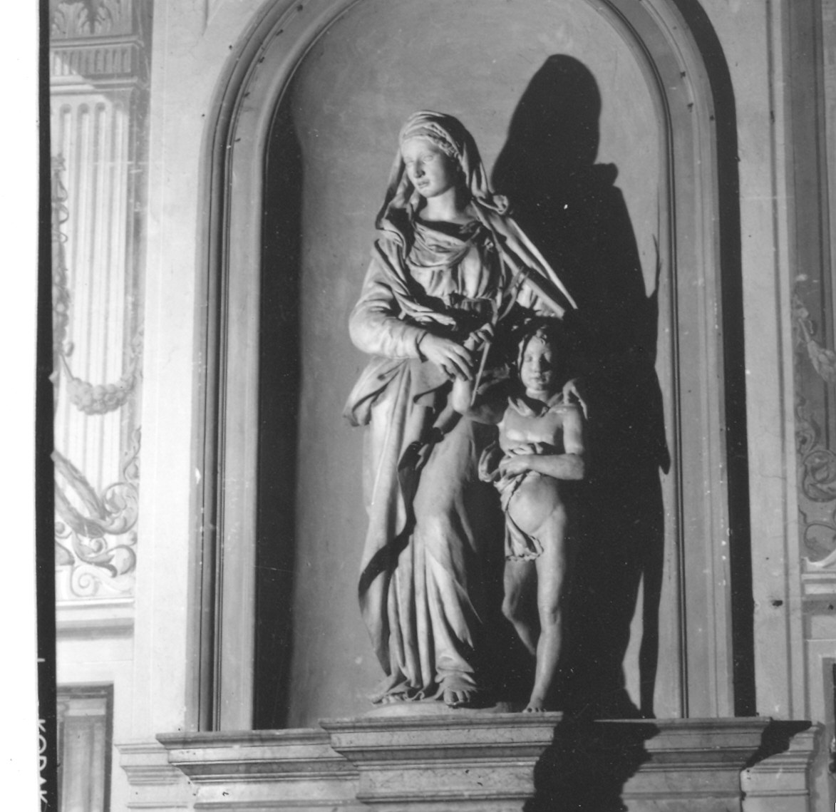 Santa Felicita con il figlio Vitale (scultura) di Begarelli Antonio (prima metà sec. XVI)