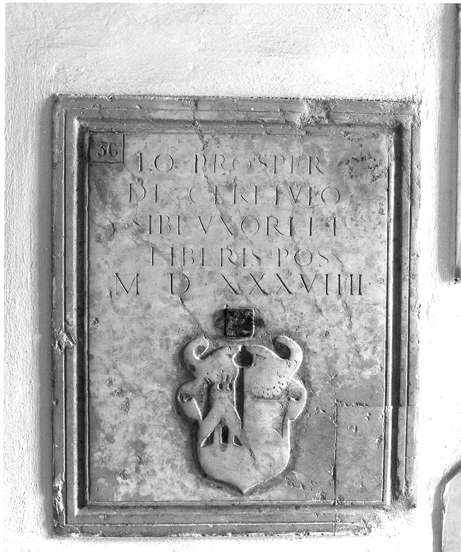 lapide - ambito parmense (sec. XVI)