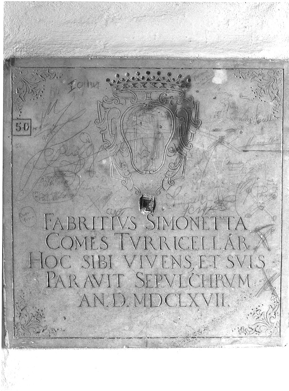 lapide - ambito parmense (sec. XVII)